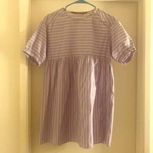 Linen striped, Authentic Zara dress